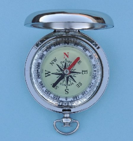 Dalvey Modern Explorer Liquid Damped Pocket Compass